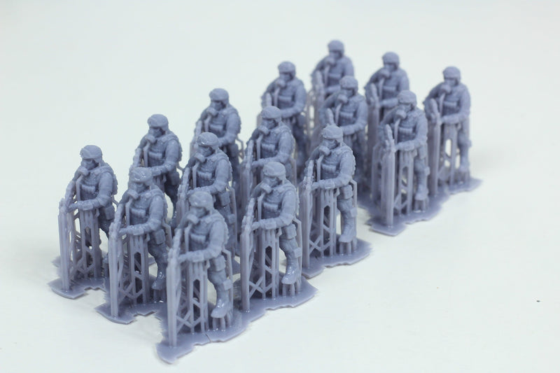 Night-Ops Soldier - Modern Wargaming Miniatures for Tabletop RPG - 20mm / 28mm / 32mm Scale Minifigures