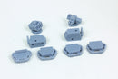 Sentry Bot Tanks - Resin 3D Printed Vehicles 28mm Scale for Tabletop RPG Wargames