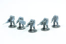 Exosuit Tactical Squad 28mm/32mm Five Minifigures - Modern Wargaming Miniature for Tabletop RPG