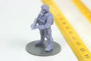 Gas Masked Soldier 28mm/32mm Minifigure - Modern Wargaming Miniature for Tabletop RPG