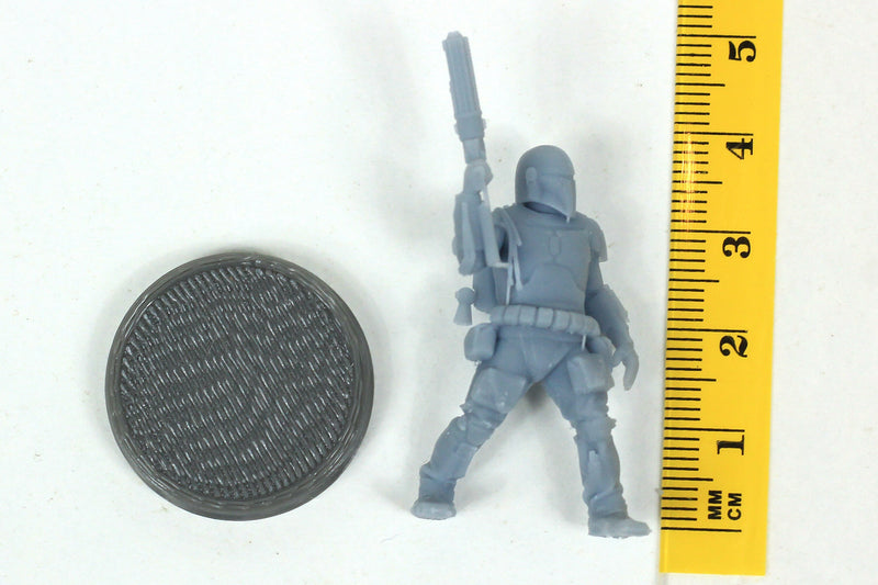Boba Fett - Star Wars Legion 35mm Proxy Miniature for Tabletop RPG