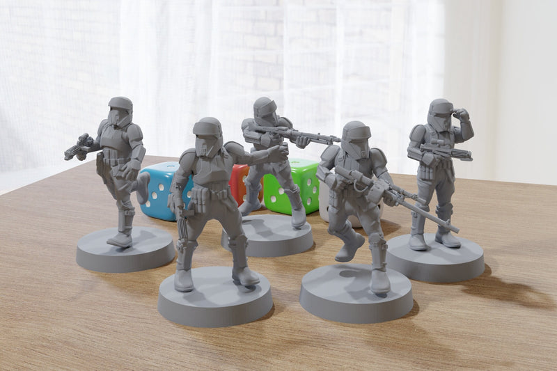 Shoretroopers - Star Wars Legion 35mm Proxy Miniature for Tabletop RPG