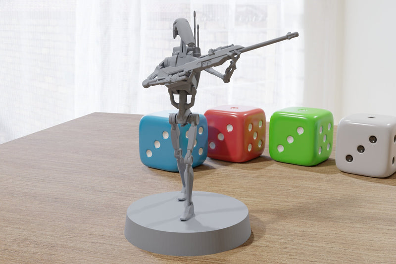 Droids Trio - Star Wars Legion 35mm Proxy Miniature for Tabletop RPG