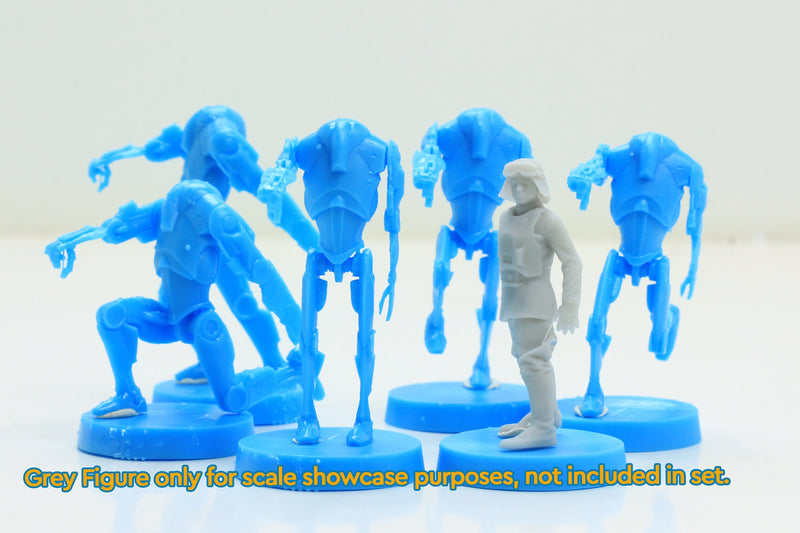 B2 Super Battle Droids Squad - Star Wars Legion 35mm Proxy Miniature for Tabletop RPG
