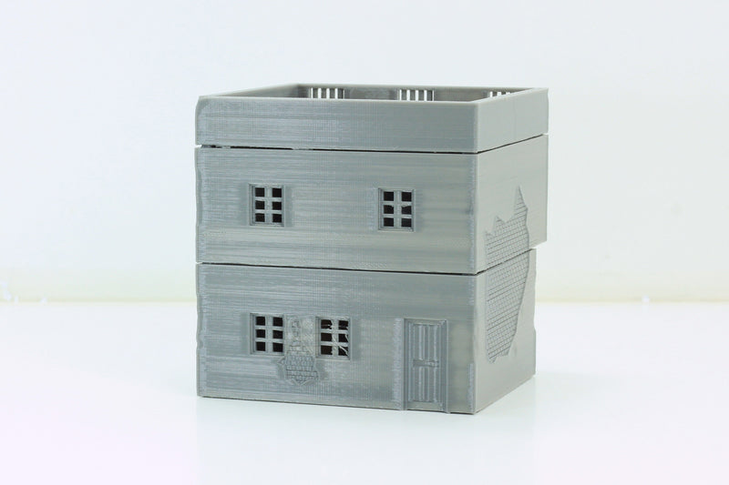 Arab Urban Building - Shop - Tabletop Wargaming Terrain - Miniature Gaming - 3D Printed