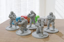 MARSOC Rifle Squad - Five - Modern Wargaming Miniatures for Tabletop RPG - 20mm / 28mm / 32mm Scale Minifigures