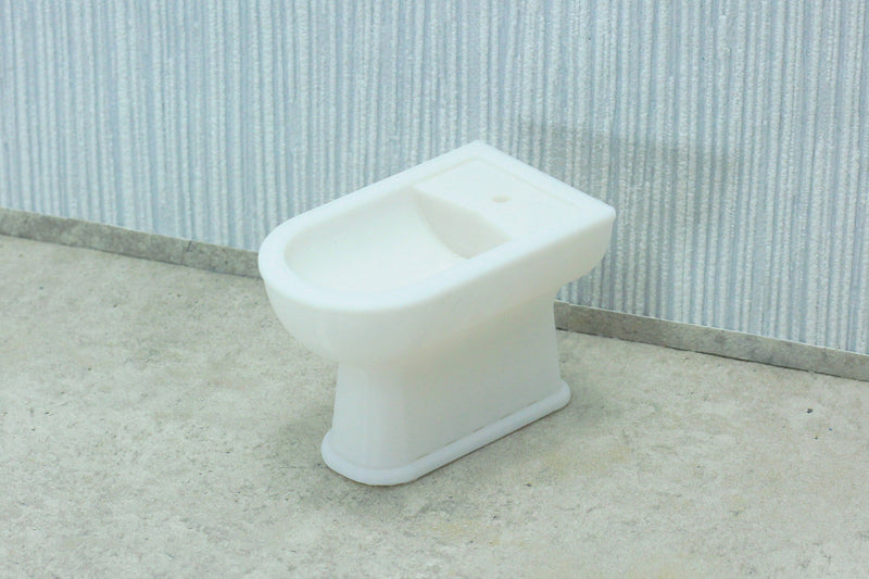 Bidet - Dollhouse Miniature 1:12 Miniature Dollhouse Furniture