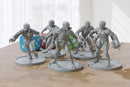 Lab X16 Mutant Grunts - Post Apocalyptic Miniature for Zona Alfa - Fallout Wasteland - Tabletop RPG - 20mm / 28mm / 32mm Scale Minifigures
