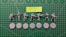 Ranger Squad 28mm / 32mm - Cyberpunk - Modern Warfare Miniature for Zona Alfa - Fallout Wasteland - Tabletop RPG Minifigures