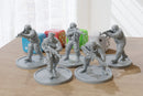 Iranian Army Squad - Five 28mm / 32mm Minifigures - Modern Wargaming Miniatures for Tabletop RPG