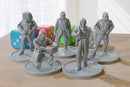 Liquidators Team - Five - Zona Alfa - Modern Wargaming Miniatures for Tabletop RPG - 28mm / 32mm Scale Minifigures