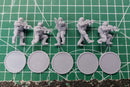 MARSOC Rifle Squad - Five - Modern Wargaming Miniatures for Tabletop RPG - 20mm / 28mm / 32mm Scale Minifigures