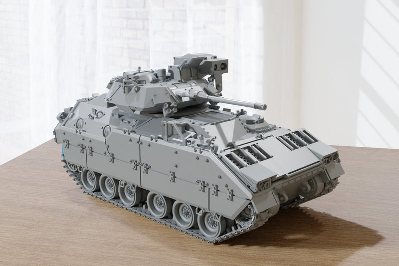 M2 Bradley US Army Infantry Fighting Vehicle - 3D Resin Printed 28mm / 20mm / 15mm Miniature Tabletop Wargaming Vehicle
