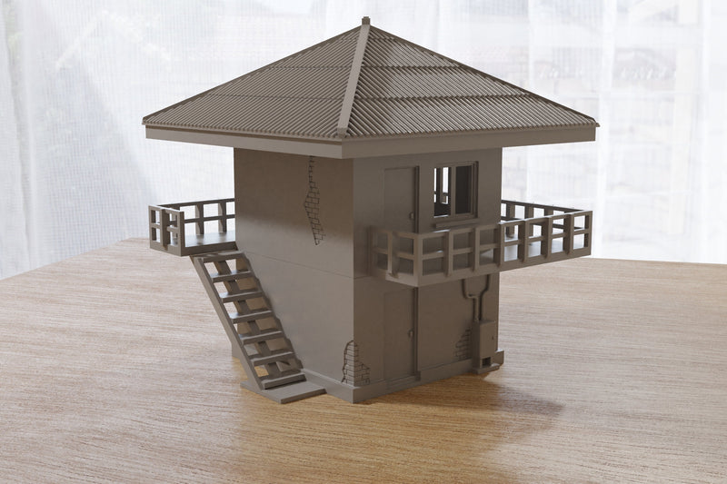 Watch Tower - Miniature Wargaming Terrain - Zona Alfa - Team Yankee - 3D Print