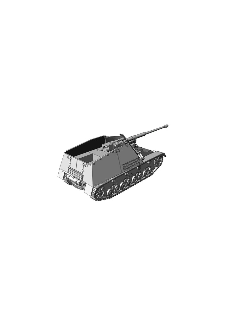 Nashorn - WW2 German Tank - 3D Resin Printed 28mm / 20mm / 15mm Miniature Tabletop Wargaming Vehicle