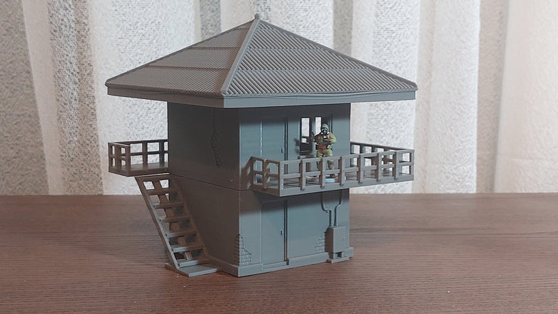 Watch Tower - Miniature Wargaming Terrain - Zona Alfa - Team Yankee - 3D Print