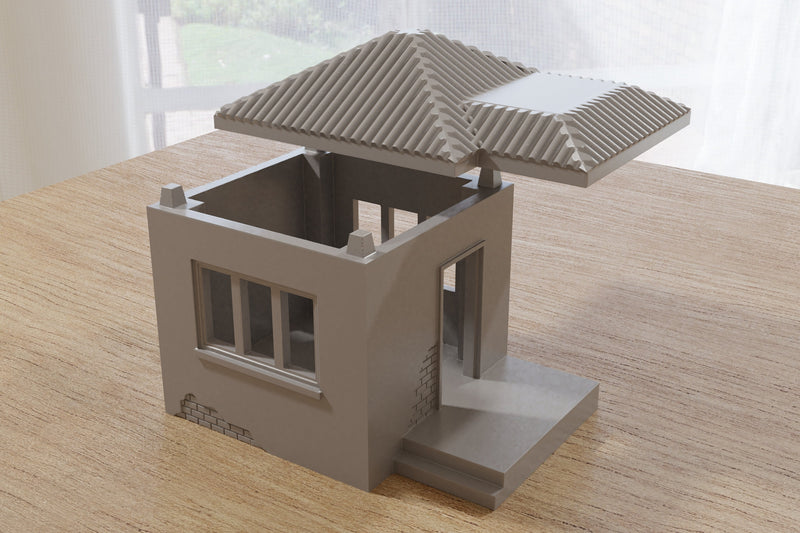 Guard Hut - Miniature Wargaming Terrain - Zona Alfa - Team Yankee - 3D Print