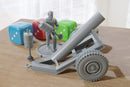 Hell Cannon - Modern Wargaming Miniatures for Tabletop RPG - 28mm / 32mm Scale Minifigures