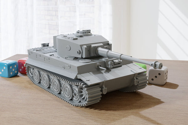 Pz.Kpfw TIGER I ausf E - WW2 German Tank - 3D Resin Printed 28mm / 20mm / 15mm Miniature Tabletop Wargaming Vehicle