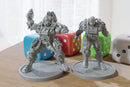 Wasteland Dwarfs - 28mm / 32mm - Post Apocalyptic Minifigure - Ideal Proxy Miniature for Zona Alfa - Fallout Wasteland - Tabletop RPG Games