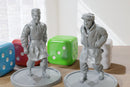 Arab Civilians Duo - Modern Wargaming Miniatures for Tabletop RPG - 28mm / 32mm Scale Minifigures