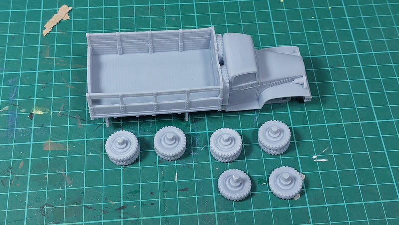 GMC Truck - 3D Resin Printed 28mm / 20mm / 15mm Miniature Tabletop Wargaming Vehicle
