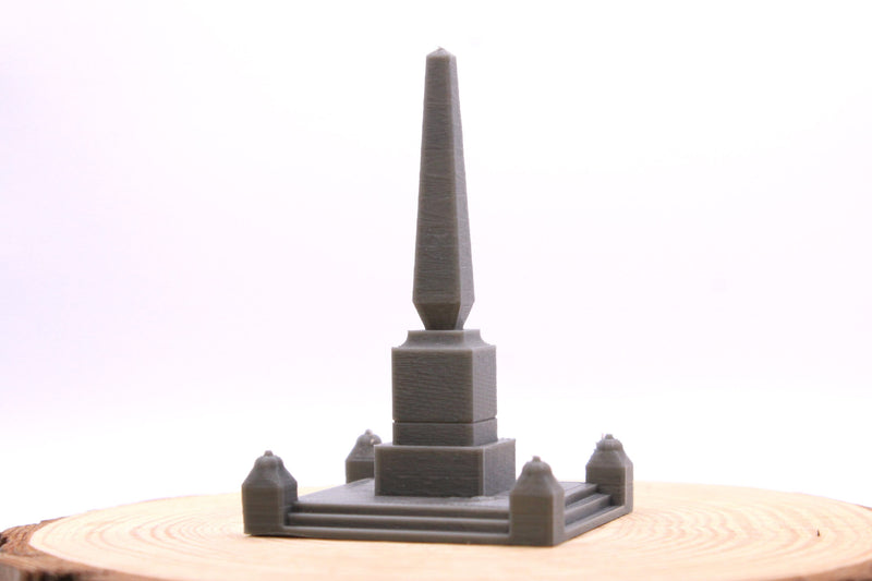 Stalingrad Small Monument - Tabletop Wargaming WW2 Terrain | Proxy 3D Printed Miniature for Bolt Action - Chain of Command - Flames of War
