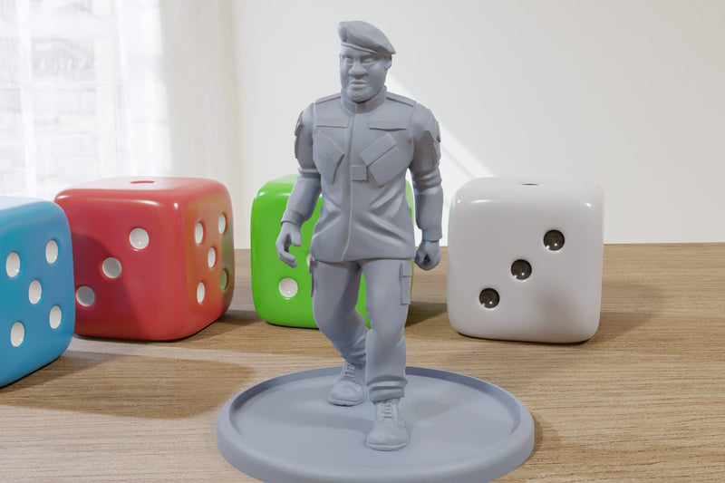 The President - Modern Wargaming Miniatures for Tabletop RPG - 28mm / 32mm Scale Minifigures
