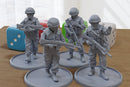 JSDF Patrol Unit - 3D Printed Minifigures for Modern Tabletop Wargaming 28mm / 32mm Scale