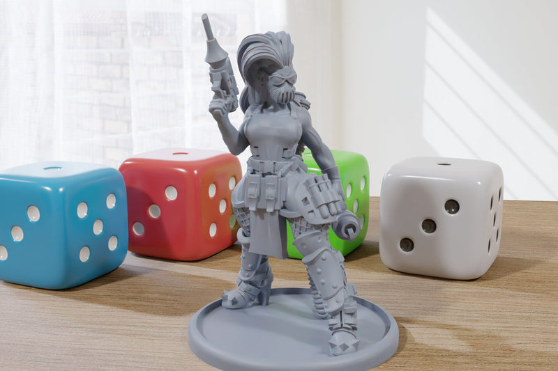 Chemspecialist - 3D Printed Proxy Minifigures for Sci-fi Miniature Tabletop Games like Stargrave and Five Parsecs from Home