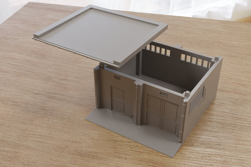 Soviet Power Substation - 3D Printed Tabletop Wargaming Terrain ideal for ZONA ALFA / KONTRABAND