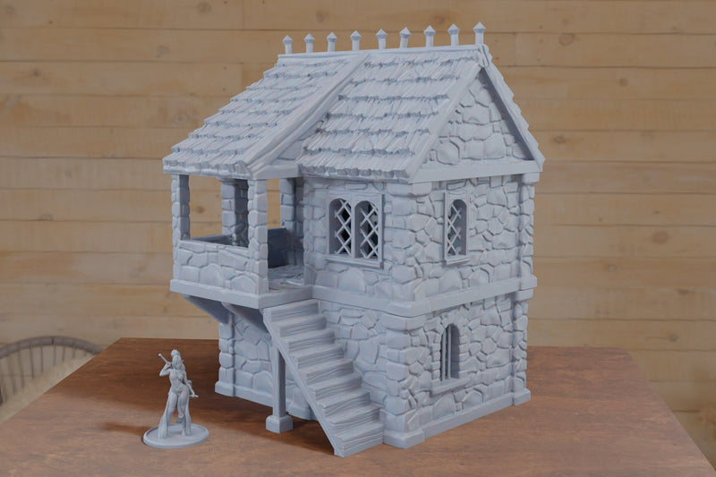 Ferisia Guard Post - 3D Printed Terrain compatible with Tabletop Games like DND 5e, Frostgrave