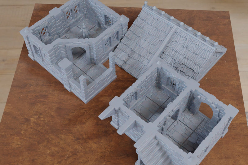 Ferisia Guard Post - 3D Printed Terrain compatible with Tabletop Games like DND 5e, Frostgrave