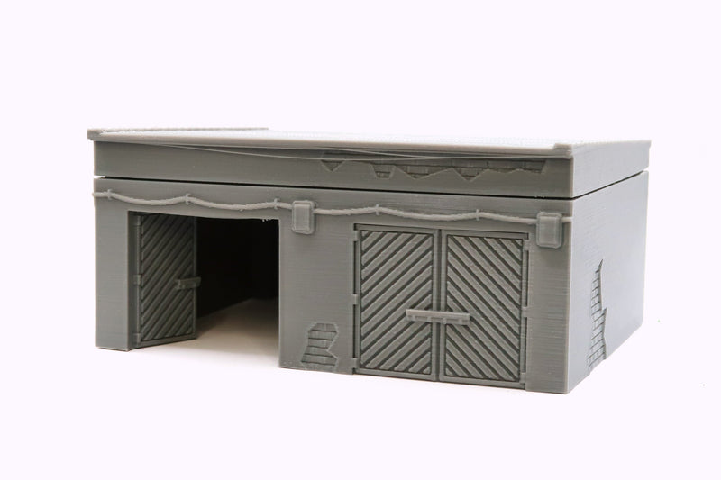Soviet Garage - 3D Printed Tabletop Wargaming Terrain ideal for ZONA ALFA / KONTRABAND