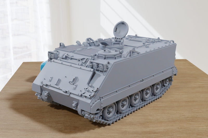 M113A2 - 3D Resin Printed Modern Wargaming Vehicles - Miniatures for Tabletop Wargames - TTRPG