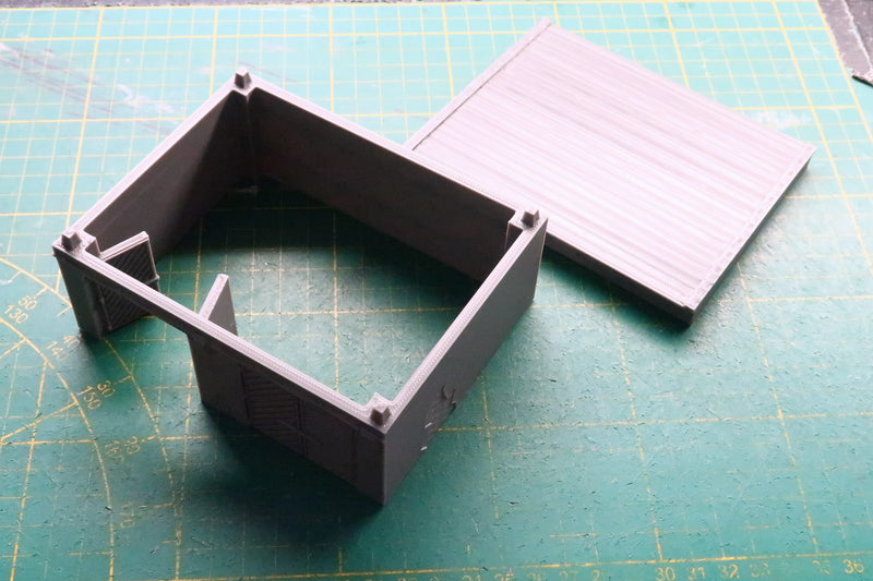 Soviet Garage - 3D Printed Tabletop Wargaming Terrain ideal for ZONA ALFA / KONTRABAND