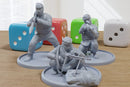 MENA Rebels Bravo WS - Modern Wargaming Miniatures for Tabletop RPG - 28mm / 32mm Scale Minifigures