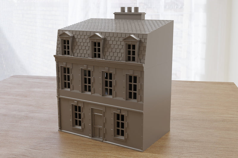 Normandy French Cottage DS T8 - 3D Printed Tabletop Wargaming Terrain for Miniature Games like Bolt Action, Flames of War