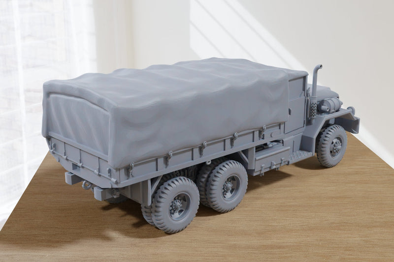 M54 Covered Truck - 3D Resin Printed Modern Wargaming Vehicles - Miniatures for Tabletop Wargames - TTRPG