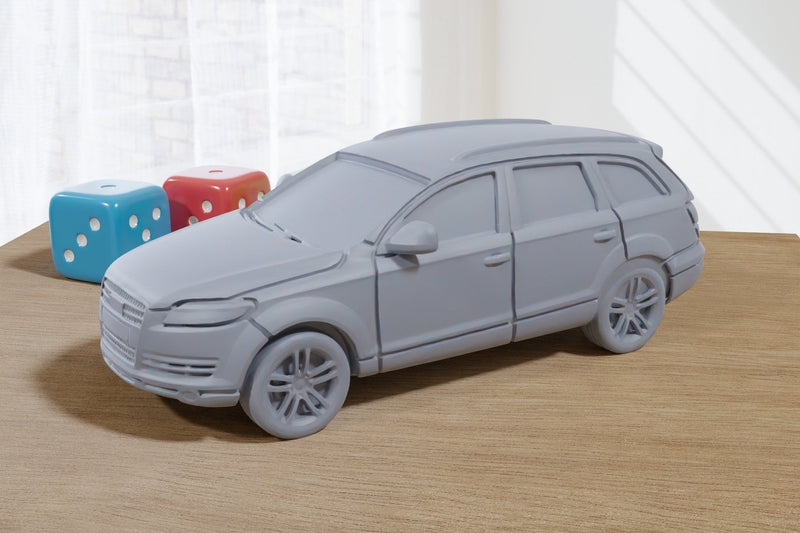 Modern SUV - 3D Printed Vehicle for Miniature Tabletop Wargames TTRPG