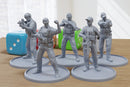 Law Enforcement Unit - 3D Printed Minifigures for Modern Tabletop Wargaming 28mm / 32mm Scale