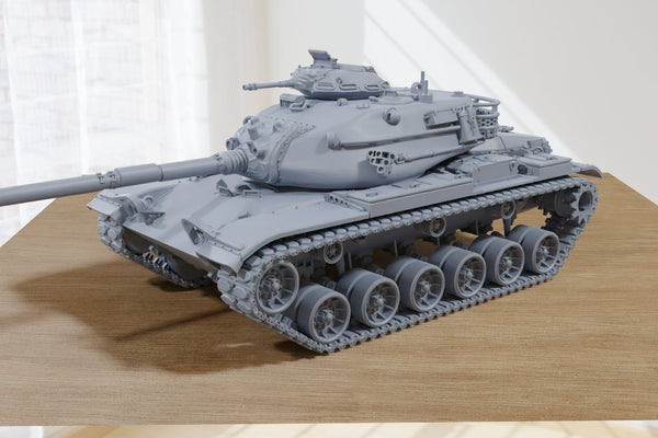 M60 A3 Main Battle Tank - 3D Resin Printed 28mm / 20mm / 15mm Miniature Tabletop Wargaming Combat Vehicle
