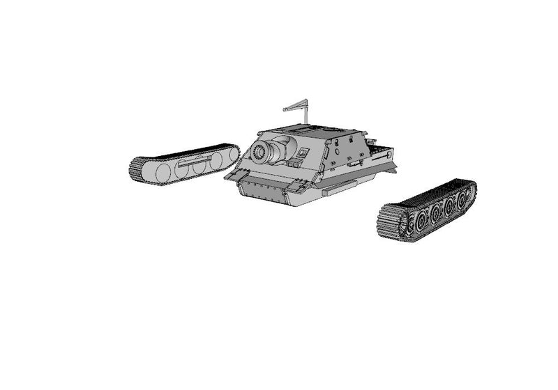 Sturmtiger / Sturmmörserwagen 606/4 WW2 German Tank - 3D Resin Printed 28mm / 20mm / 15mm Miniature Tabletop Wargaming Vehicle