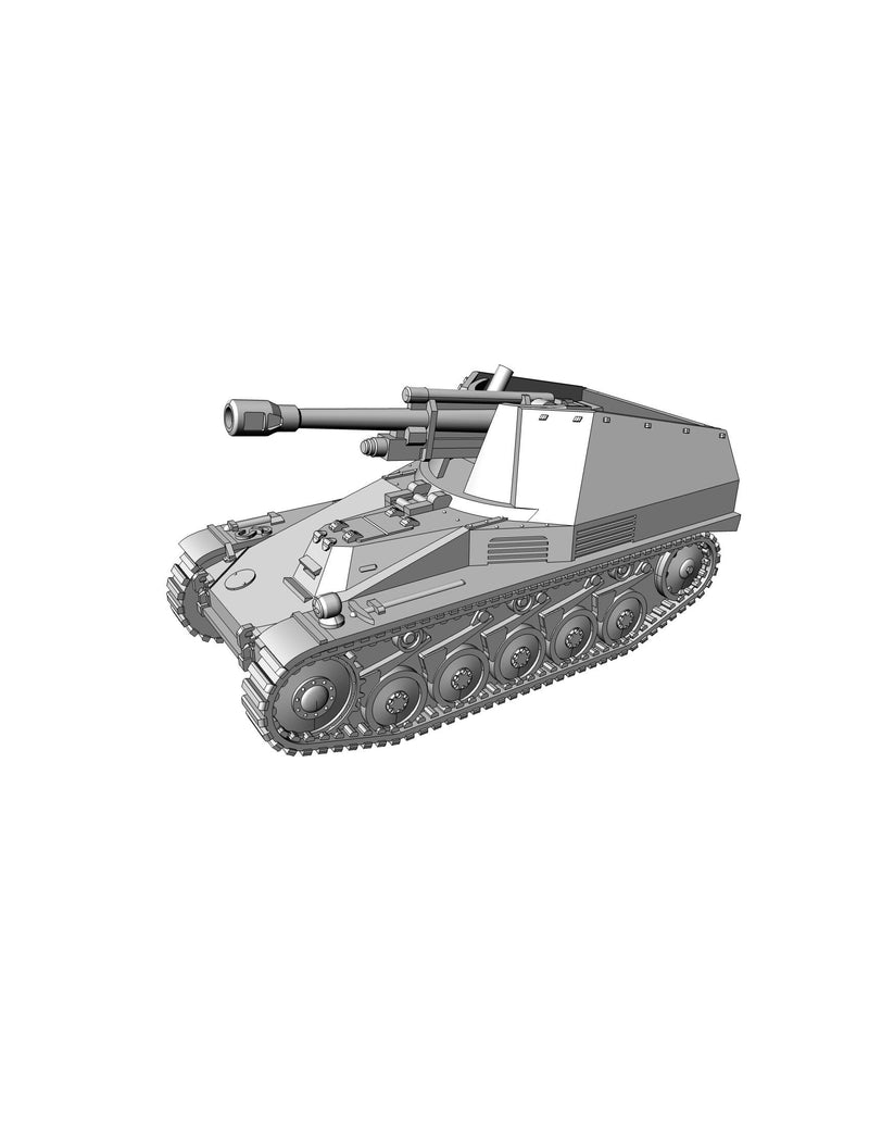 Sd.Kfz. 124 Wespe WW2 German Light field howitzer - 3D Resin Printed 28mm / 20mm / 15mm Miniature Tabletop Wargaming Vehicle