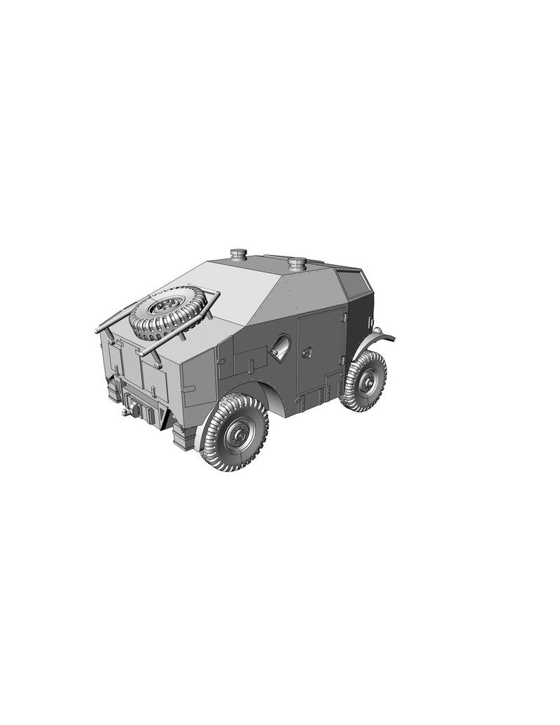Morris C8 Quad Field Artillery Tractor WW2 British 3D Resin Printed 28mm / 20mm / 15mm Miniature Tabletop Wargaming Vehicle