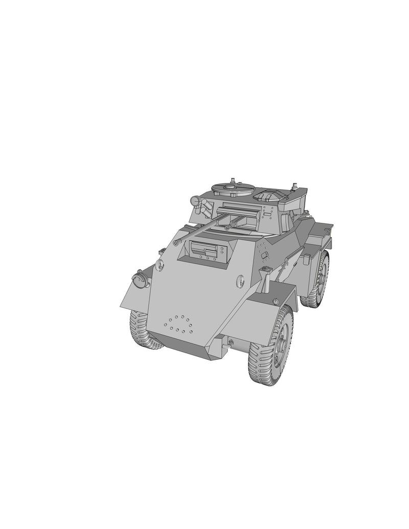 Humber Scout Car Mk II British WW2 Vehicle - 3D Resin Printed 28mm / 20mm / 15mm Miniature Tabletop Wargaming