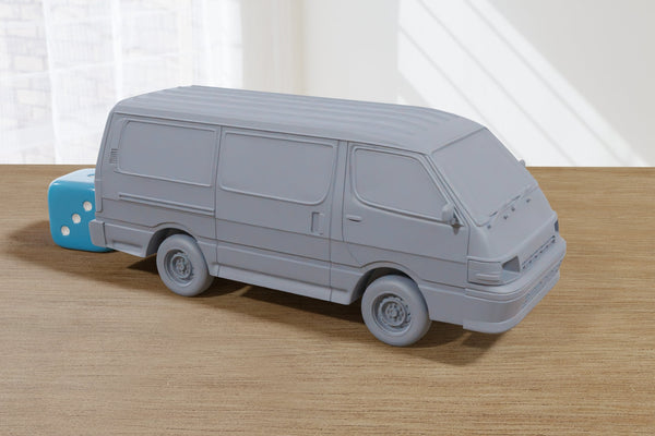 HiAce Special Forces Van - Modern Wargaming Miniatures for Tabletop RPG - 28mm Scale Vehicle