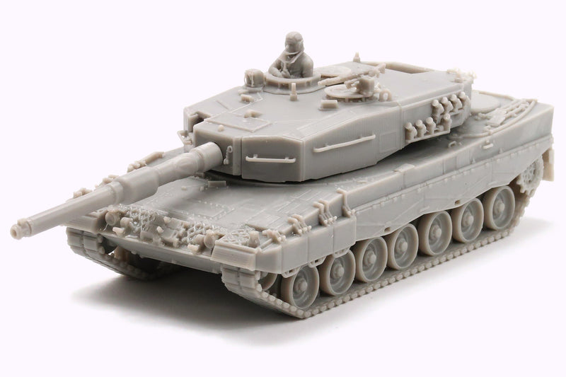 Leopard 2A4 Main Tank - 3D Printed Miniature Wargaming Combat Vehicle - 28mm / 20mm / 15mm Scale